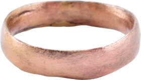 VIKING WEDDING RING 9TH-10TH CENTURY AD, SIZE 8 1/2 - Fagan Arms