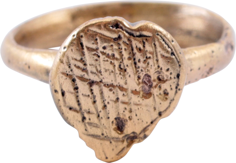 FINE VIKING HEART RING C.900-1050 AD, SIZE 7 ½ - The History Gift Store