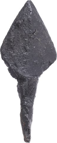 RARE AMERICAN INDIAN FORGED IRON ARROWHEAD C.1850 - The History Gift Store