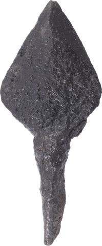 RARE AMERICAN INDIAN FORGED IRON ARROWHEAD C.1850 - The History Gift Store