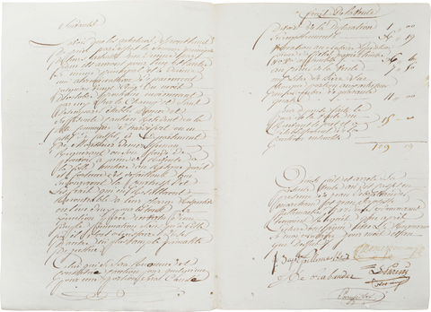 NAPOLEONIC FRENCH LEGAL DOCUMENT - The History Gift Store