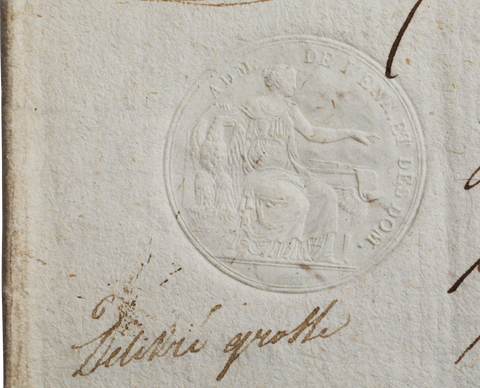 NAPOLEONIC FRENCH LEGAL DOCUMENT - The History Gift Store