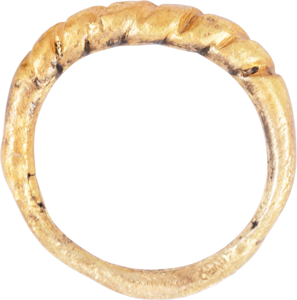 VIKING ROPED OR TWIST WEDDING RING, SIZE 10 1/4 - The History Gift Store