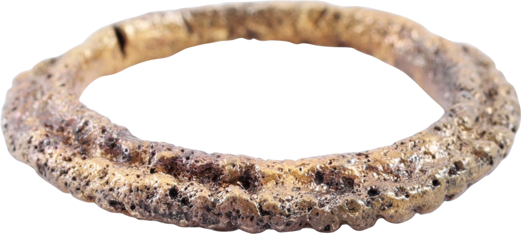 RARE VARIATION VIKING WEDDING RING, 10TH-11TH CENTURY AD, SIZE 9 - The History Gift Store