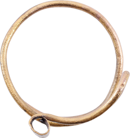 VIKING GILT HAIR RING. 10TH-11TH CENTURY AD - The History Gift Store