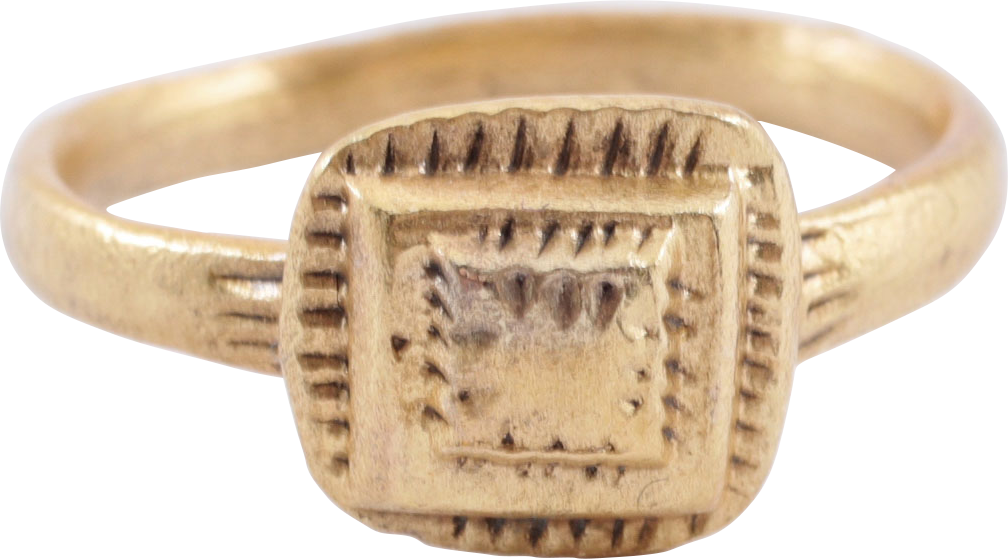 FINE ROMAN PROSTITUTE'S RING, C.100-300 AD, SIZE 5 - The History Gift Store