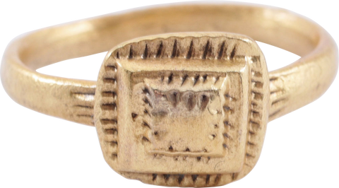 FINE ROMAN PROSTITUTE'S RING, C.100-300 AD, SIZE 5 - The History Gift Store