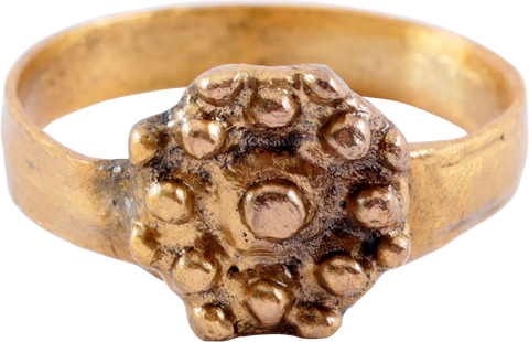 GREAT PLAGUE OF LONDON RING, 17th CENTURY, SIZE 9 1/4 - The History Gift Store