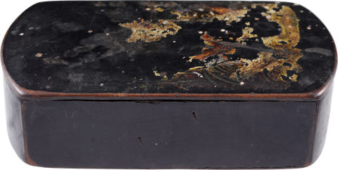 COLONIAL AMERICAN TABLE TOP SNUFF/TOBACCO BOX - The History Gift Store