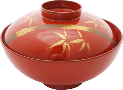 JAPANESE LACQUERED BOWL OWAN, MEIJI PERIOD, 1867-1912 - The History Gift Store