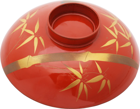 JAPANESE LACQUERED BOWL OWAN, MEIJI PERIOD, 1867-1912 - The History Gift Store