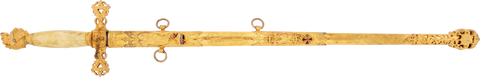 FINE KNIGHTS TEMPLAR SWORD LATE 19TH-EARLY 20TH CENTURY - The History Gift Store
