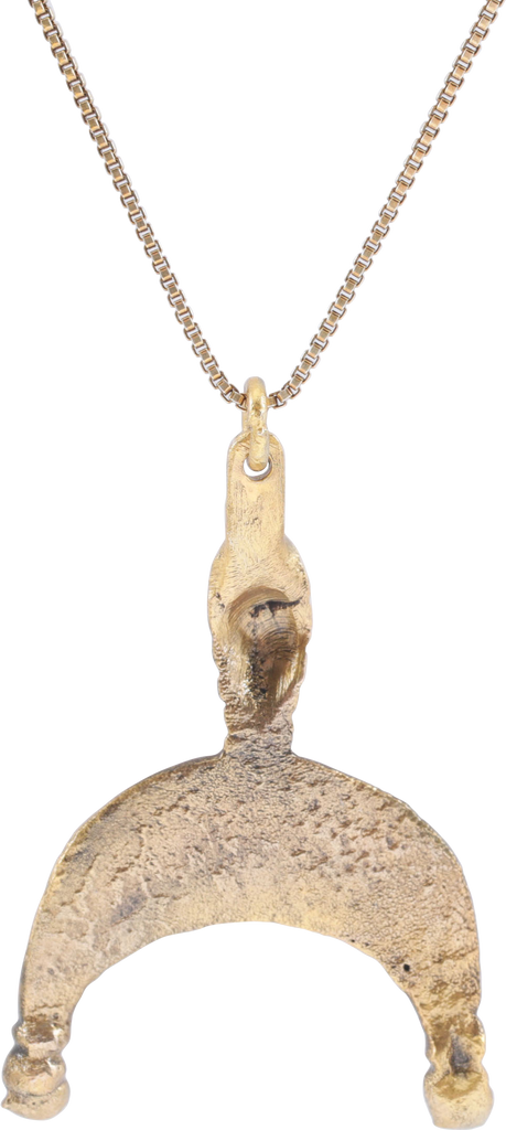 FINE VIKING LUNAR PENDANT NECKLACE, 9TH-10TH CENTURY AD - Fagan Arms