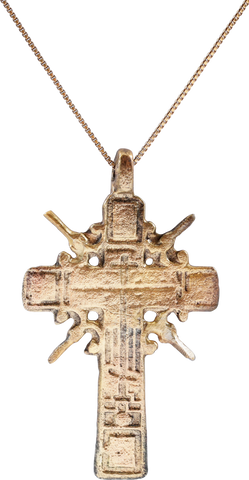 FINE LARGE EASTERN EUROPEAN CROSS, 17TH CENTURY - Fagan Arms