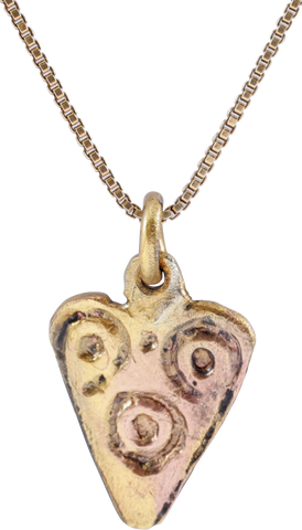 ANCIENT VIKING HEART PENDANT NECKLACE, 866-1067 AD - Fagan Arms