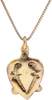ANCIENT VIKING HEART PENDANT NECKLACE, C.850-1050 AD - Fagan Arms