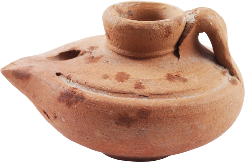 GREEK OIL LAMP C.350-250BC - Fagan Arms