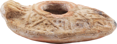 ROMAN/BYZANTINE OIL LAMP C.400-600 AD - The History Gift Store