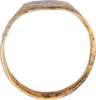 MEDIEVAL CHRISTIAN RING C.6TH-9TH CENTURY AD, SIZE 8 1/4 - Fagan Arms