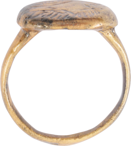 EARLY CHRISTIAN RING 5th-9th CENTURY AD, SIZE 5 1/4 - The History Gift Store