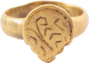 VIKING HEART RING, 9TH-11TH CENTURY AD, SIZE 9 ¾ - Fagan Arms