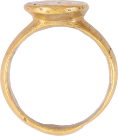 VIKING HEART RING, 9TH-11TH CENTURY AD, SIZE 9 ¾ - Fagan Arms