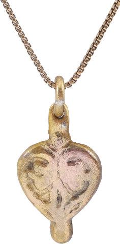 VIKING HEART PENDANT NECKLACE, C.950-1050 AD - Fagan Arms