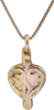 VIKING HEART PENDANT NECKLACE, C.950-1050 AD - Fagan Arms