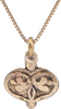 VIKING HEART PENDANT NECKLACE C900-1000 AD - The History Gift Store
