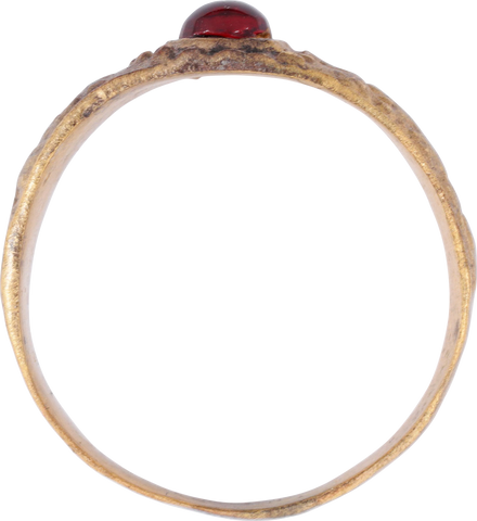 EUROPEAN BETROTHAL RING 16TH-17TH CENTURY SIZE 11 1/2 - The History Gift Store