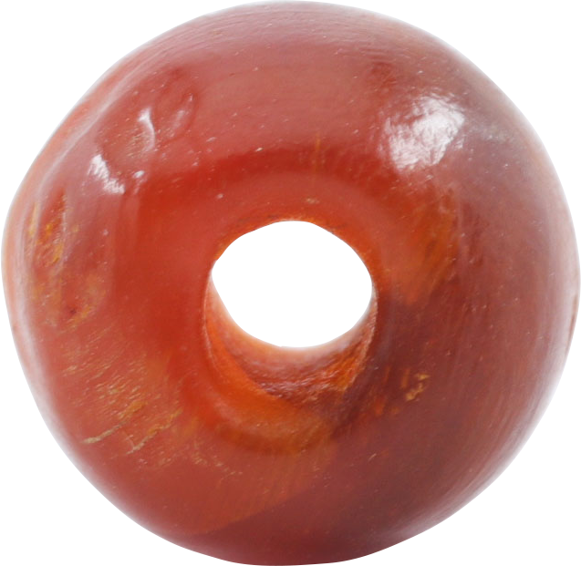 FINE VIKING CARNELIAN BEAD, 800-1050 AD - The History Gift Store