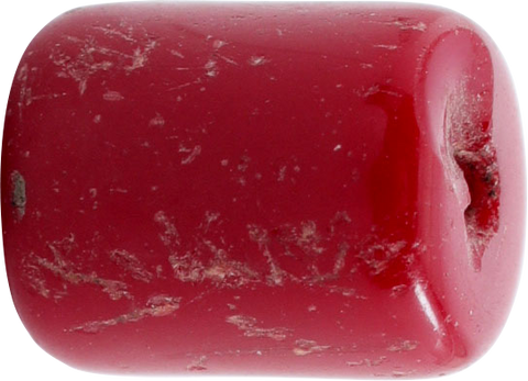 VIKING RED GLASS BEAD, 850-1100 AD - The History Gift Store