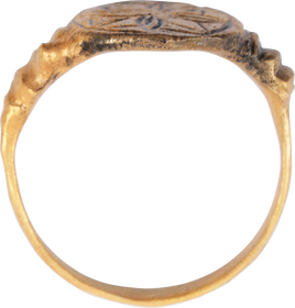 EUROPEAN CHRISTIAN RING, 1400-1600 SIZE 10 - The History Gift Store