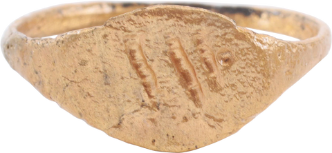 ROMAN SIGNET RING, 2ND-5TH CENTURY AD, SIZE 9 3/4 - The History Gift Store