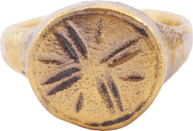 MEDIEVAL EUROPEAN RING, SIZE 1 3/4 - The History Gift Store