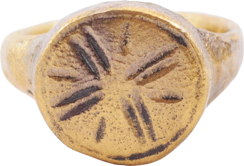 MEDIEVAL EUROPEAN RING, SIZE 1 3/4 - The History Gift Store