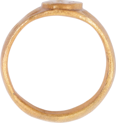 LATE MEDIEVAL WOMAN'S FASHION RING, SIZE 6 1/2 - The History Gift Store