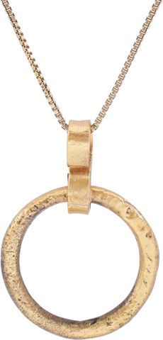 CELTIC PROSPERITY RING NECKLACE C.400-100 BC - Fagan Arms