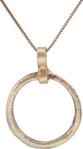 CELTIC PROSPERITY RING NECKLACE, C.400-100 BC - Fagan Arms