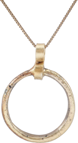 CELTIC PROSPERITY RING NECKLACE, C.400-100 BC - Fagan Arms
