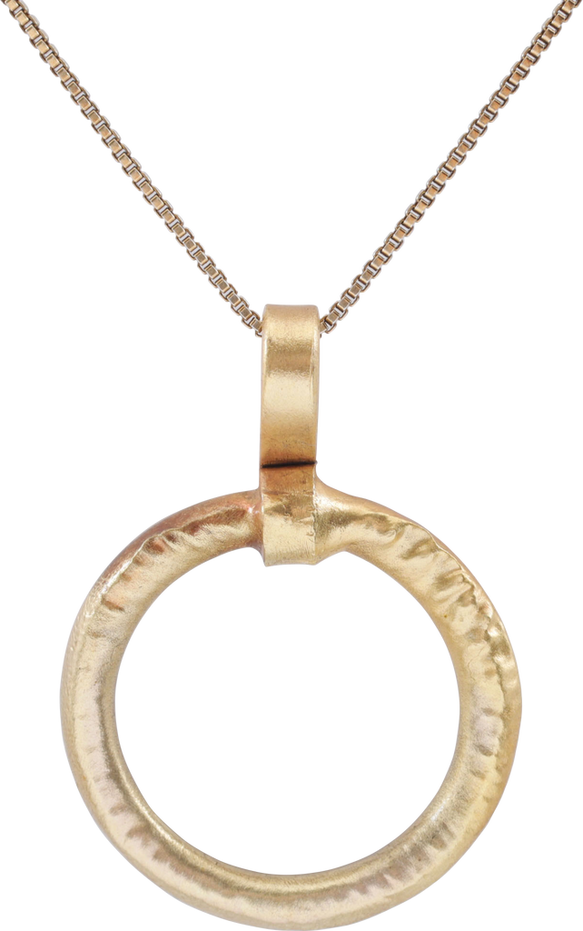 CELTIC PROSPERITY RING NECKLACE, C.400-100 BC - Fagan Arms