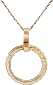 CELTIC PROSPERITY RING NECKLACE, C.400-100 BC - Fagan Arms