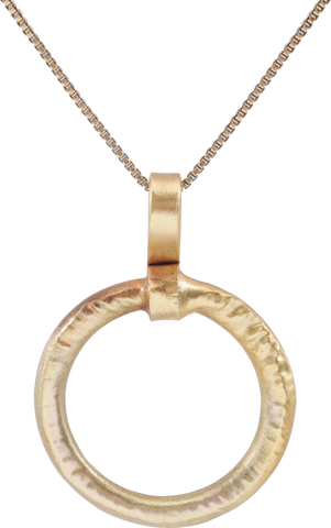 CELTIC PROSPERITY RING NECKLACE, C.400-100 BC - Fagan Arms