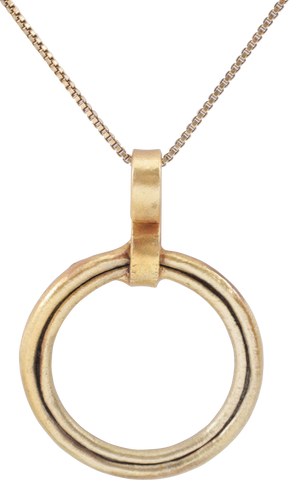 CELTIC PROSPERITY RING NECKLACE, C.400-100 BC - Fagan Arms