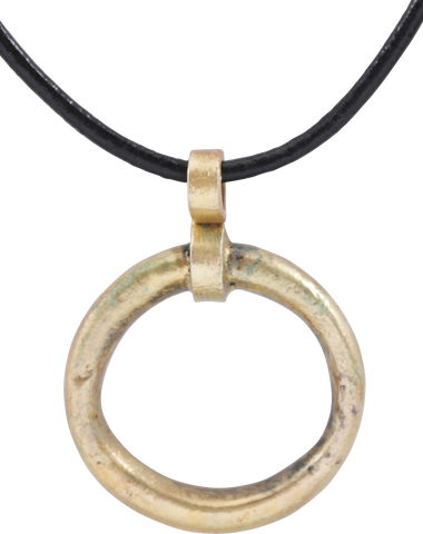 CELTIC PROSPERITY RING NECKLACE, C.300-100 BC - Fagan Arms
