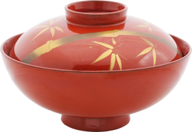 JAPANESE LACQUERED BOWL OWAN, MEIJI PERIOD, 1867-1912 - The History Gift Store