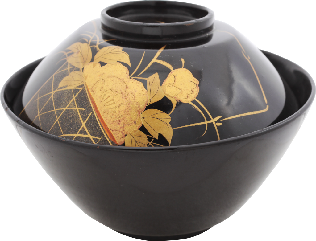 JAPANESE LACQUER BOWL OWAN - The History Gift Store