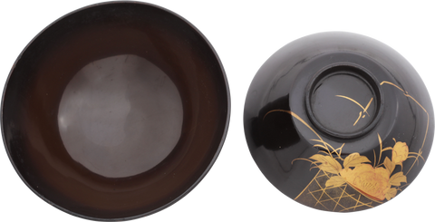 JAPANESE LACQUER BOWL OWAN - Fagan Arms
