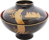 JAPANESE LACQUERED COVERED BOWL, Meiji Period, 1868-1912 - The History Gift Store