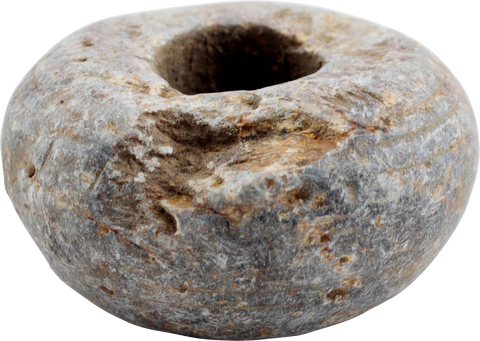 FRANKISH STONE SPINDLE WHORL, 500-800AD - Fagan Arms
